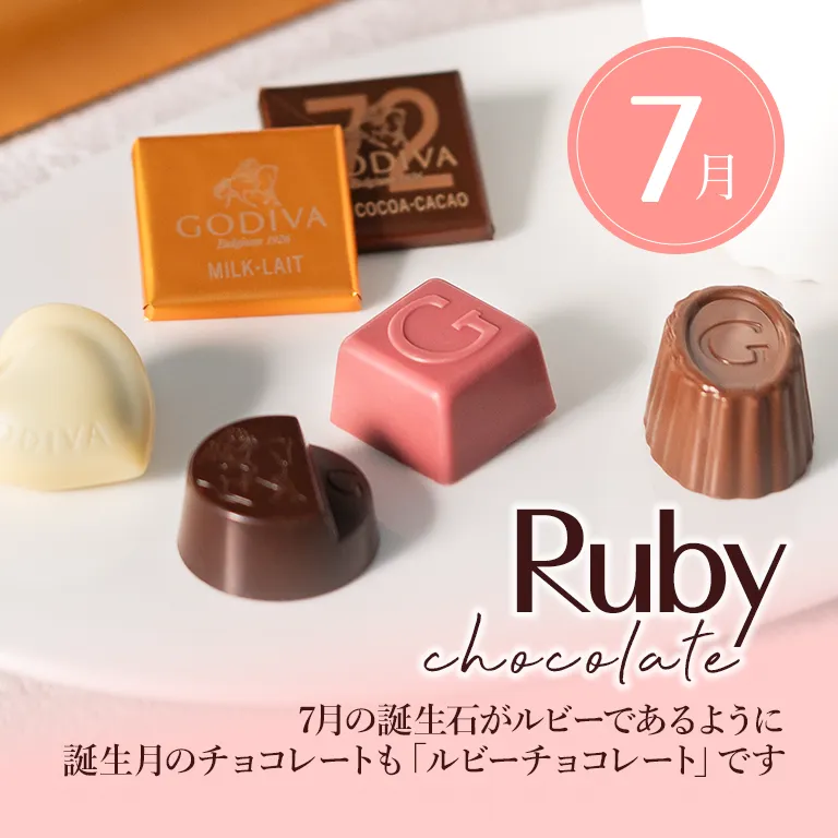 誕生月チョコレート