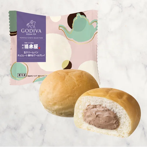 生クリームパン チョコレート 華やかアールグレイ