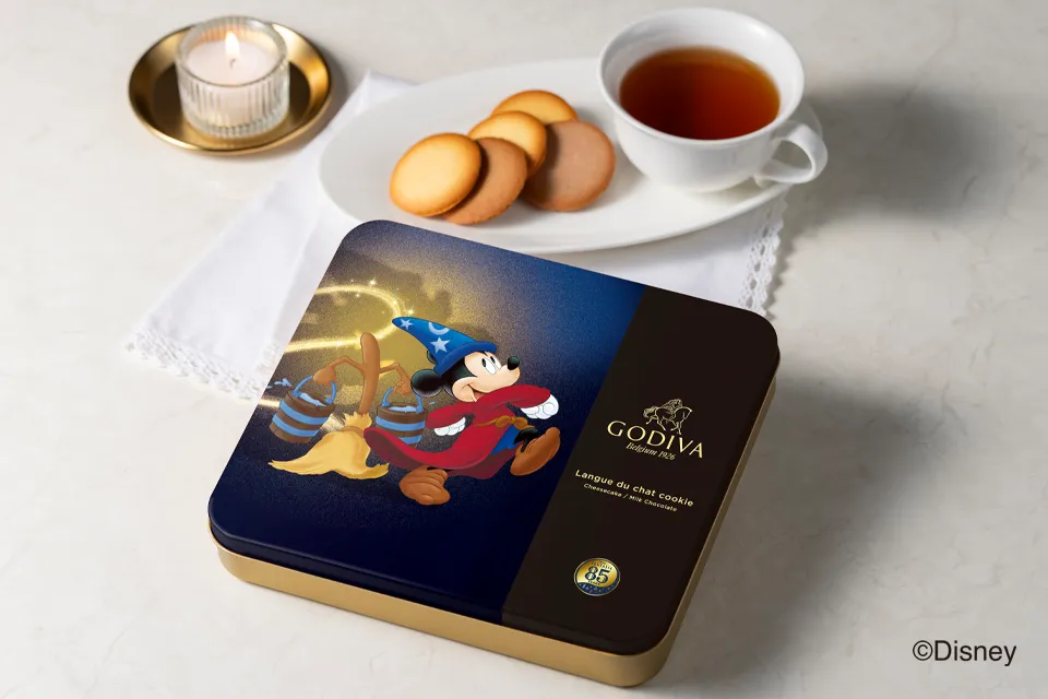  「ゴディバ『ファンタジア』コレクション」チーズケーキラングドシャクッキー