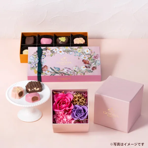 【オンラインショップ限定】マザーズデー スペシャルギフト チョコレート&フラワーセット