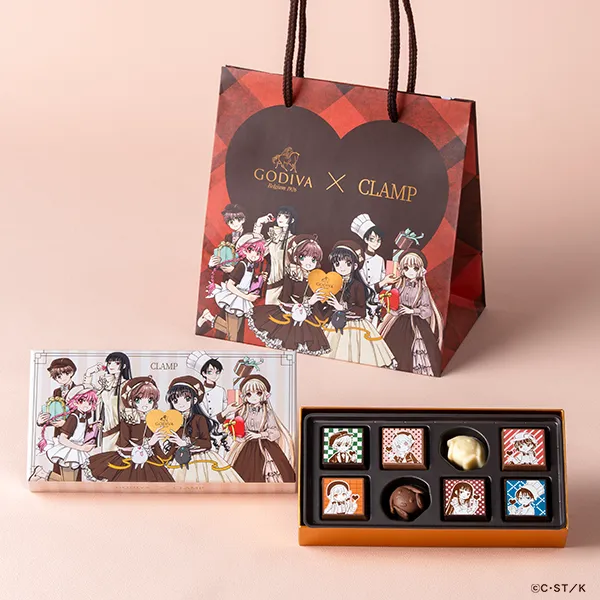 ゴディバ×CLAMP コレクション アソートメント（8粒入）