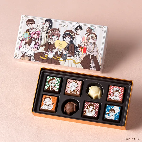 ゴディバ×CLAMP コレクション アソートメント（8粒入）