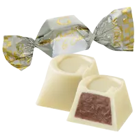 G キューブ ホワイトチョコレートプラリネ