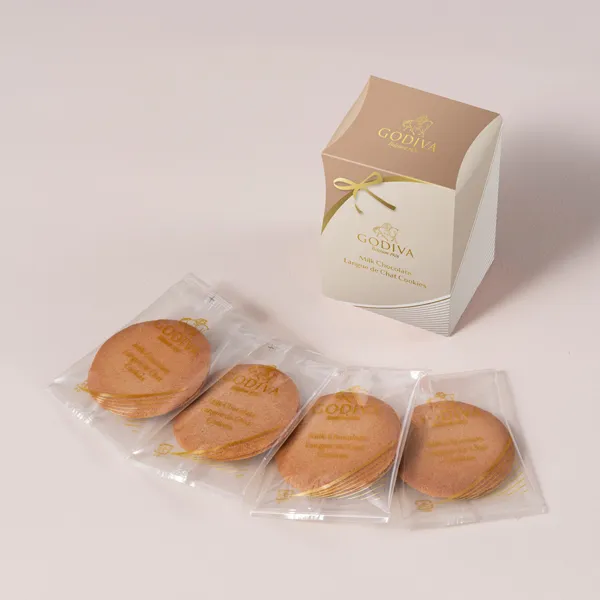 ミルクチョコレート ラングドシャクッキー(4枚入)