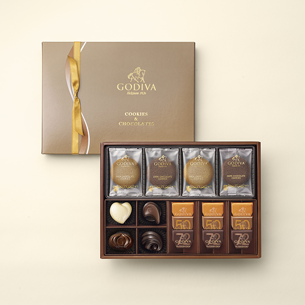ラッピングチョコレート ラインナップ Godiva