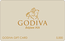 GODIVA ゴディバ ギフトカード 5000円分