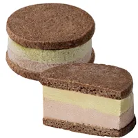 ピスタチオチョコレート サンドアイス