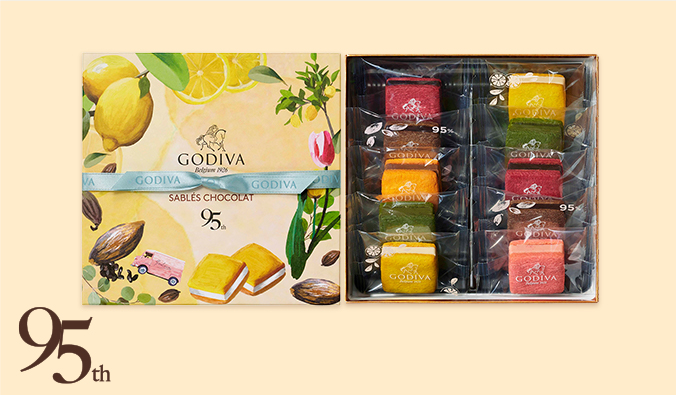 サブレショコラ ラインナップ Godiva サブレショコラ ラインナップ Godiva