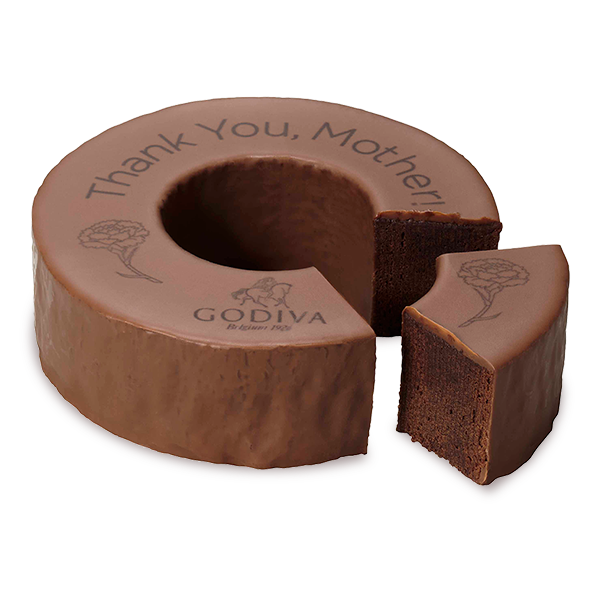 母の日お祝いメッセージ入り バームクーヘン オ ショコラ Godiva 母の日お祝いメッセージ入り バームクーヘン オ ショコラ Godiva
