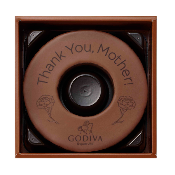 母の日お祝いメッセージ入り バームクーヘン オ ショコラ Godiva 母の日お祝いメッセージ入り バームクーヘン オ ショコラ Godiva