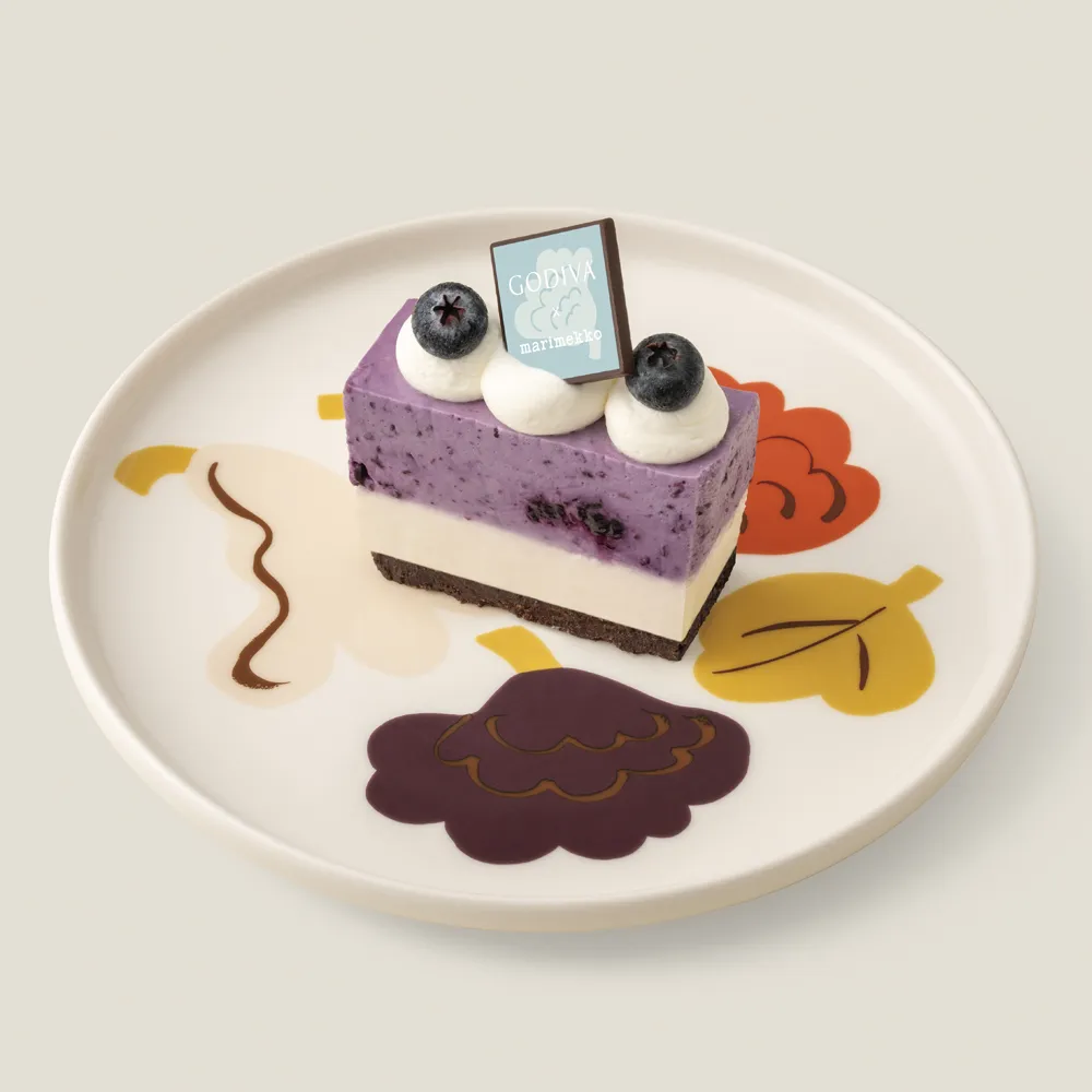 レアチーズケーキ（ブルーベリー＋カカオフルーツ）