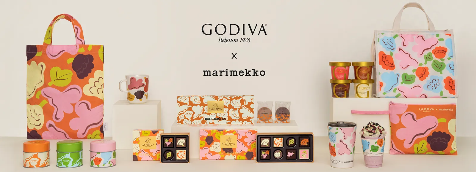 ゴディバ×Marimekko