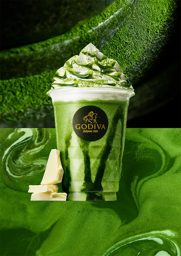 新緑の季節！宇治抹茶 ショコリキサーがリニューアル！！ゴディバ「石臼挽き 宇治抹茶 ショコリキサー」