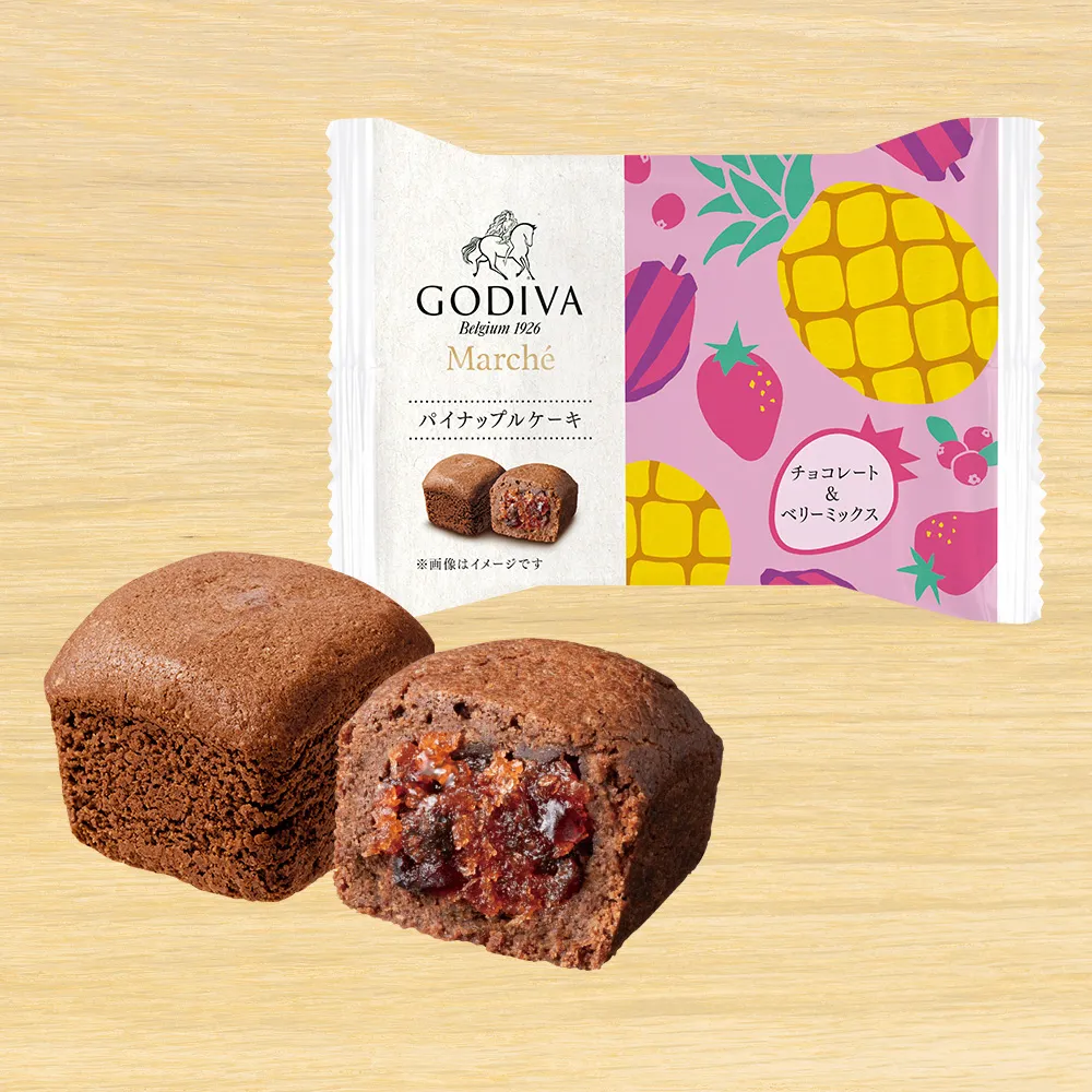 パイナップルケーキ チョコレート＆ベリーミックス