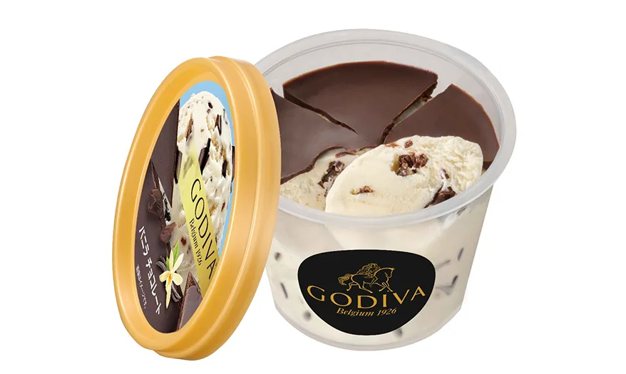 チョコレートブランドが本気でこだわったバニラアイス！ゴディバ カップアイス「バニラ チョコレート」登場
