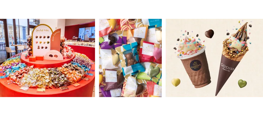 “日常の贅沢”を、もっと自由に。もっと自分らしく。ゴディバ新スタイルショップ 2025年冬にオープン-好きなものを好きなだけ選べる「ジョイフルミックス」、ショコリキサーやソフトクリームのカスタマイズも-