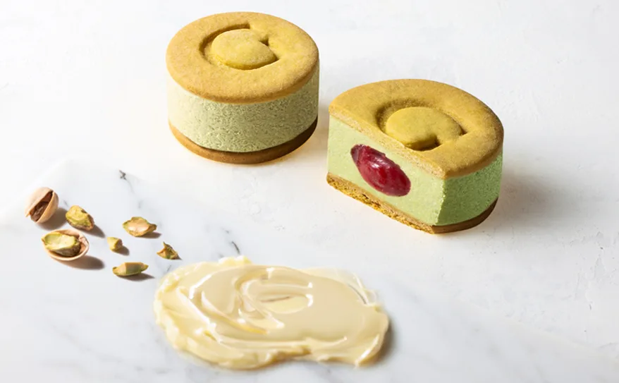 2026年バレンタインにジェイアール名古屋タカシマヤに東海地方初上陸となるGバターズが登場 ジェイアール名古屋タカシマヤ限定ゴディバ「Gバターズ バターサンド ピスタチオラズベリー」のセットを販売～2026年1月16日（金）より～