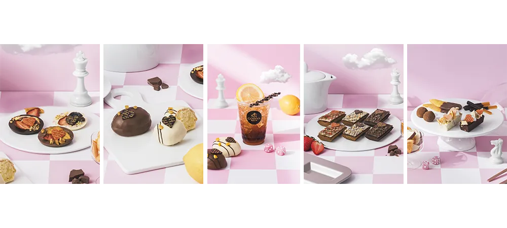 ショコラティエが店頭で手作りする、バレンタインに向けた愛らしいデザートが登場！「ATELIER de GODIVA」バレンタイン催事場の特別スイーツ～2026年1月21日（水）より～
