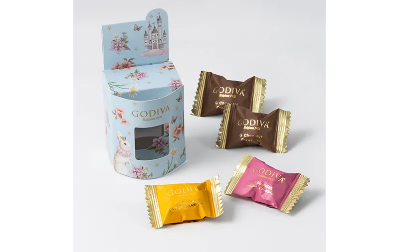 「羽ばたく 花咲く春 G ショコラ アソートメント 4粒入」