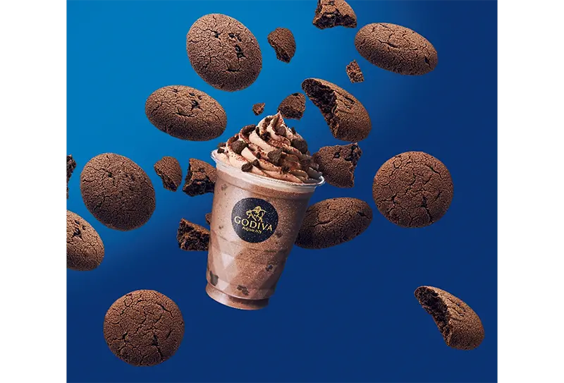 ダークチョコレートにココアクッキーとココアパウダーを合わせた、ビターで大人な味わい！ゴディバ「クッキークランチ ショコリキサー」～2026年3月27日（金）より～