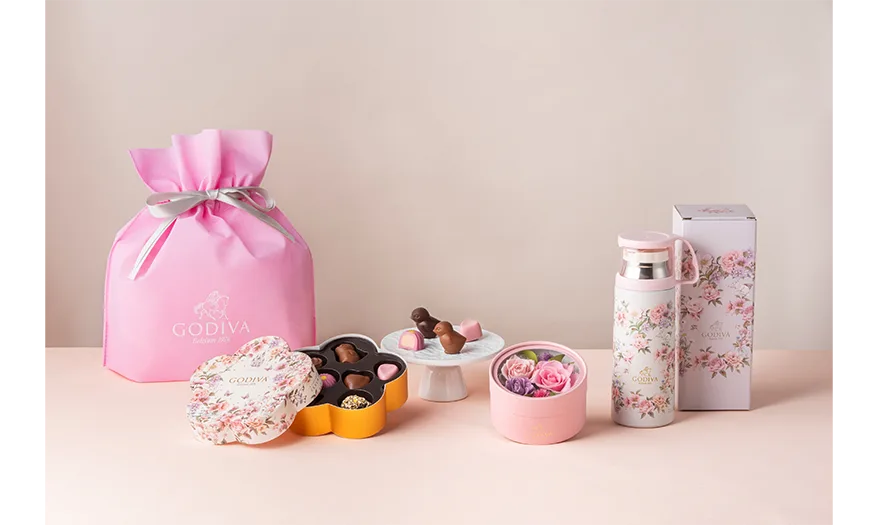母の日にもぴったり！ゴディバ「マザーズデー スペシャルギフト」、「フラワークーラーバッグセット」～2026年4月8日（水）より順次～