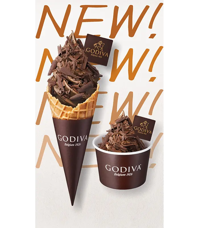 北海道ミルク仕立てに生まれ変わったソフトクリームが登場！ゴディバ「ソフトクリーム」リニューアル～2026年4月24日（金）より～