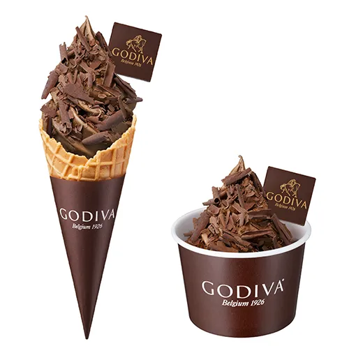 「ダブルチョコレート ソフトクリーム ～北海道ミルク仕立て～」