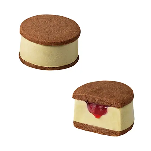 「ピスタチオチョコレート サンドアイス」