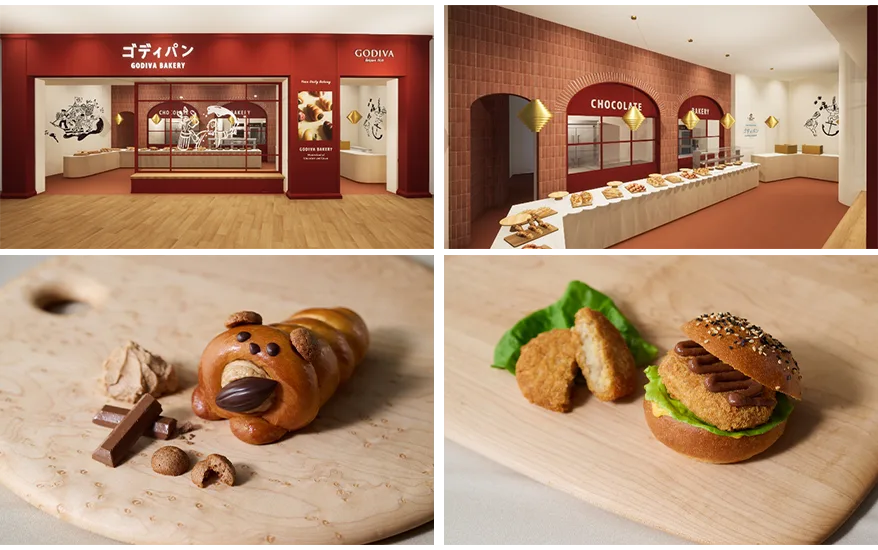 子どもたちにも大人気？！かわいいベアをイメージしたコロネも登場！「GODIVA Bakery ゴディパン アーバンドック ららぽーと豊洲店」オープン！ゴディバのベーカリーショップ“町のパン屋さん meets ゴディバ”～2026年5月20日（水）10時オ