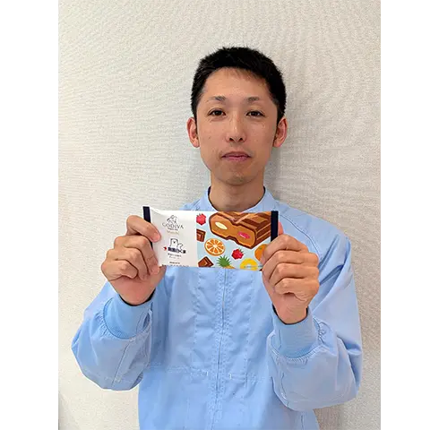 鹿児島県 ​セイカ食品株式会社 乳業製造部 研究開発室 山口大地さん​