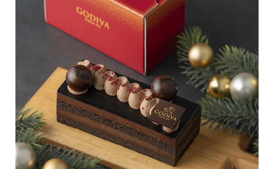 濃厚でリッチな味わいのクリスマスケーキが新登場!「ゴディバ ル グランド ショコラ ケーキ」~2026年10月初旬から順次、全国の百貨店、ゴディバ オンラインショップ、ゴディバショップにて~