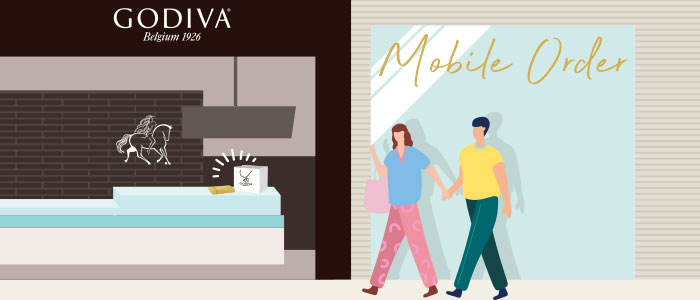 ゴディバ モバイルオーダー