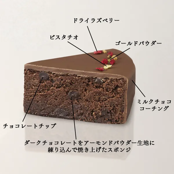 クリスマス ガトー オ ショコラ