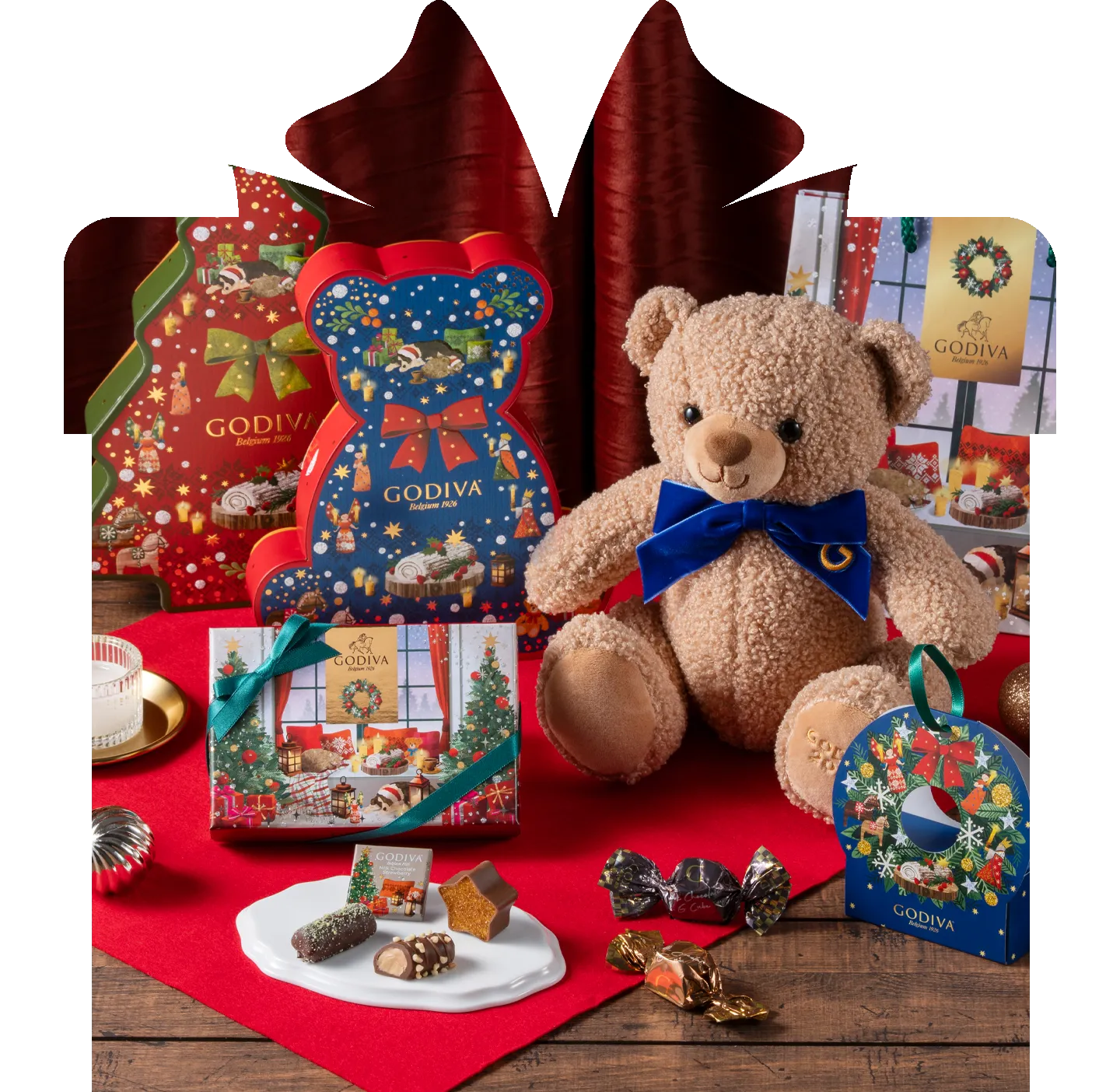 ゴディバ ブッシュ ド ノエル アソートメント