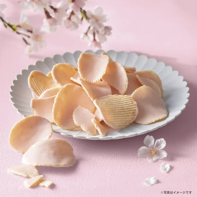 ポテトチップス チョコレート 桜