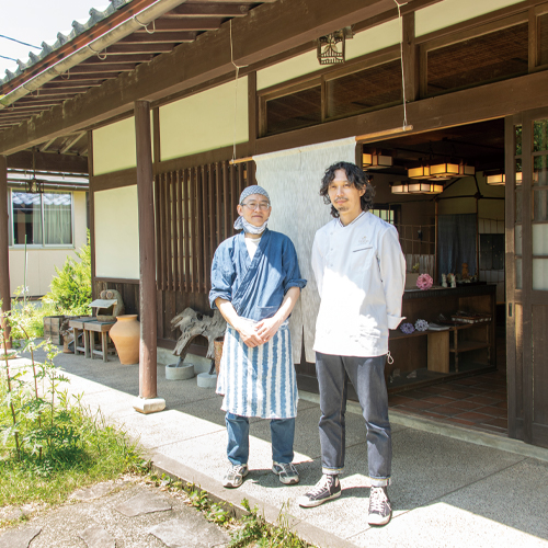 蕎麦屋のご主人と、ゴディバ カフェのシェフ