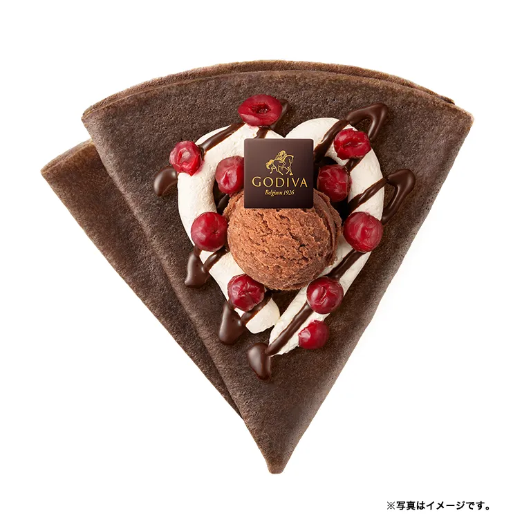 ダークチョコレートチェリーアイスクリーム