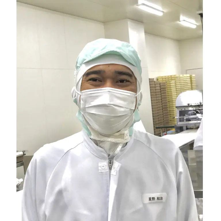 株式会社鶴屋𠮷信 FACTORY製造部 課長 京観世担当 星野 和治さん