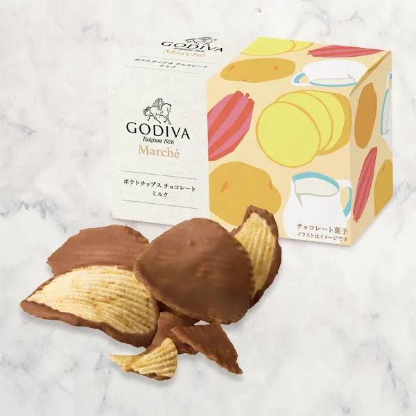 ポテトチップス チョコレート ミルク