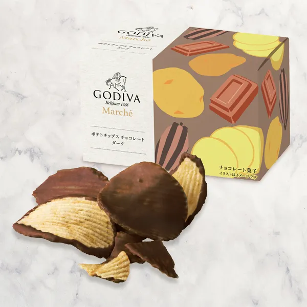 ポテトチップス チョコレート ダーク