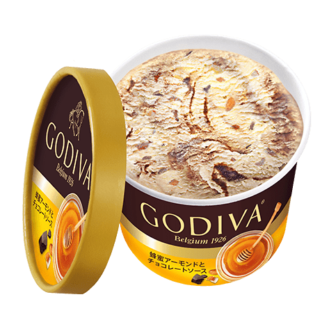 蜂蜜アーモンドとチョコレートソース