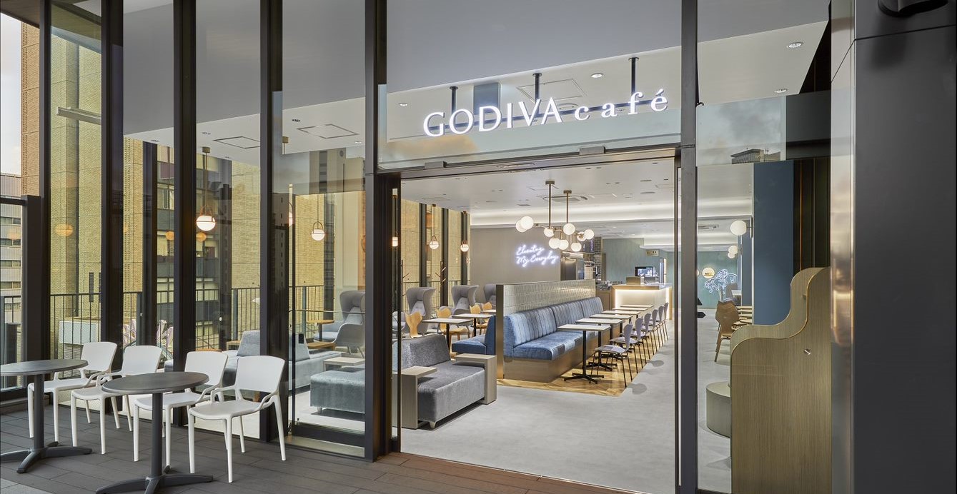GODIVA cafe Iidabashi