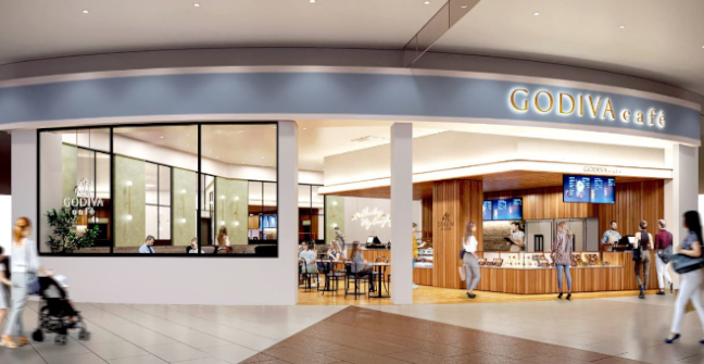 GODIVA cafe AEON LakeTown mori