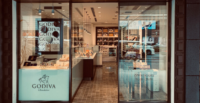 Godiva ゴディバ 店舗一覧