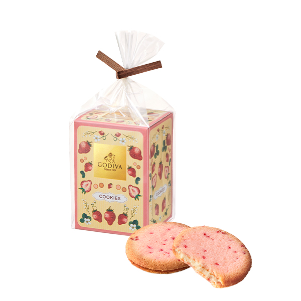 あまおう苺クッキー 5枚入 あまおう苺クッキー 5枚入