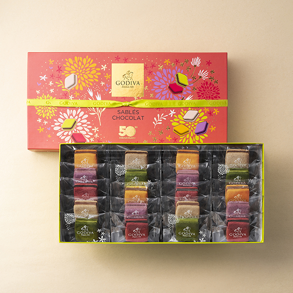 50周年 アニバーサリー 感謝の想い サブレショコラ 個入