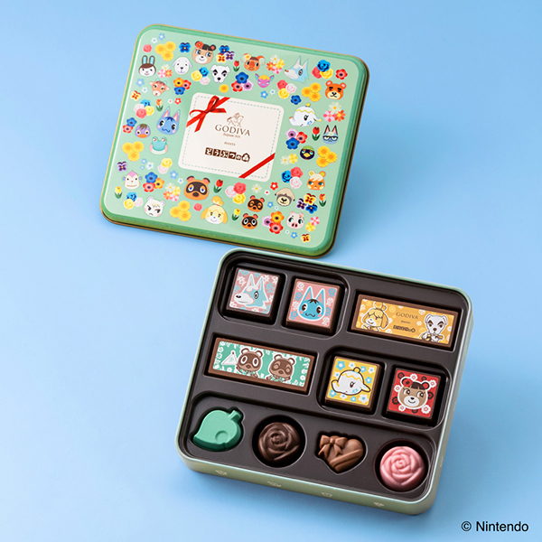 ゴディバ meets どうぶつの森 アソートメント（10粒入）
