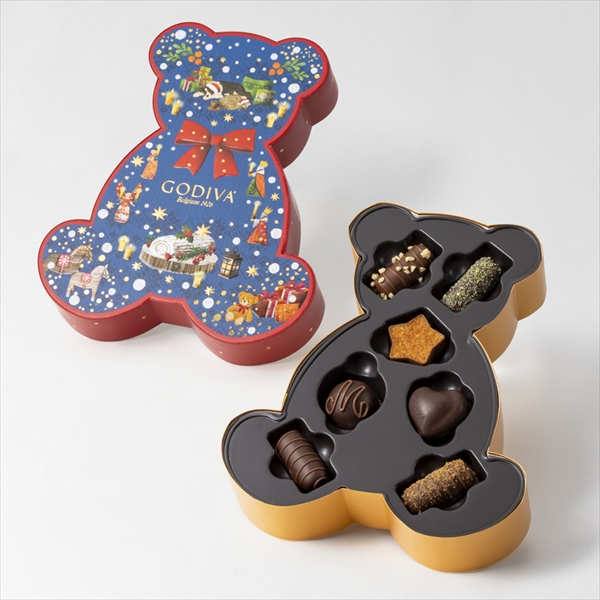 ゴディバ ブッシュ ド ノエル ベア セレクション(7粒入)