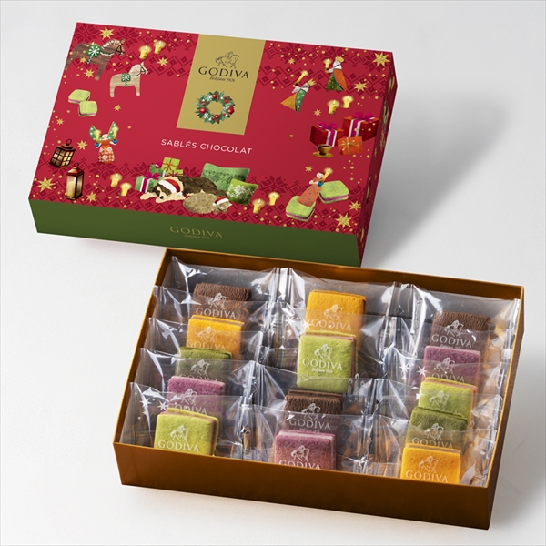 ゴディバ ホリデー サブレショコラ(14個入)