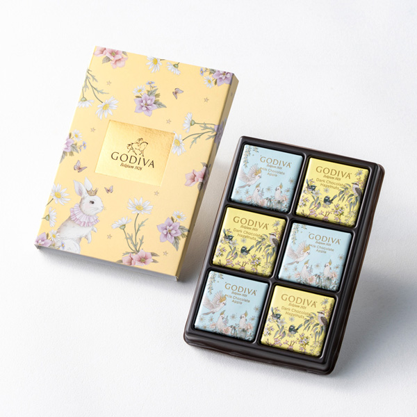 羽ばたく 花咲く春 カレ アソートメント(6枚入)